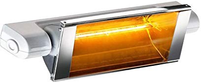 Estufa Exterior Halogena Infraspot 1,3kw Ipx5 Blanco