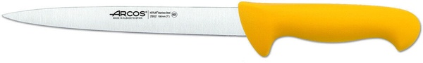 Cuchillo Fileteador Amarillo 190 mm 