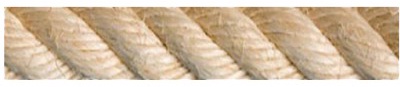 Cuerda Sisal Pita Ca�amo / Maroma 4 Cordones 12 mm ( Metro )