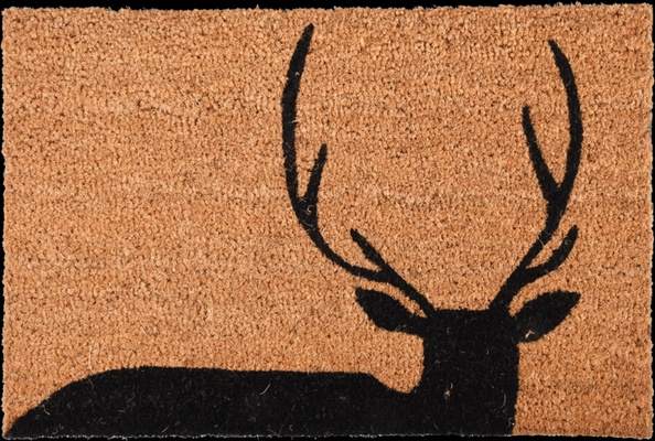 Felpudo Ciervo de Fibra de Coco