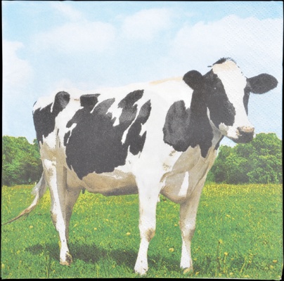 Servilletas de Papel Vaca 33x33cm