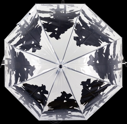 Paraguas Bosque Transparente