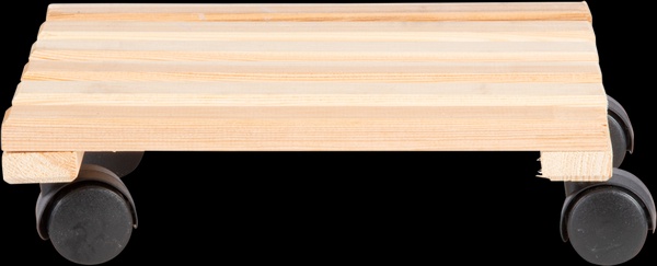 Carro Porta Macetas Madera 