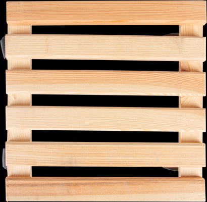 Carro Porta Macetas Madera 