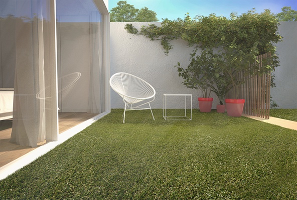 Cesped Artificial Essen 20mm 2x10 Metros