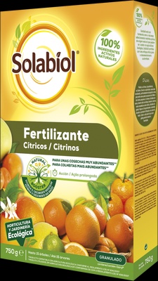 Solabiol Fertilizante Granulado para Citricos 750gr