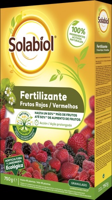 Solabiol Fertilizante Granulado para Frutos Rojos 750gr