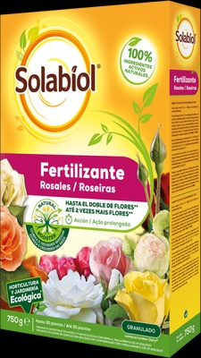 Solabiol Fertilizante Granulado para Rosales 750gr