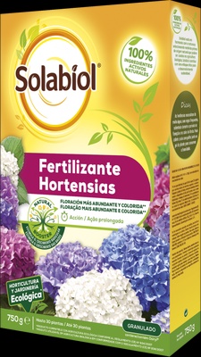 Solabiol Fertilizante Granulado para Hortensias 750gr