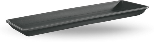 Plato Jardinera Naxos Antracita