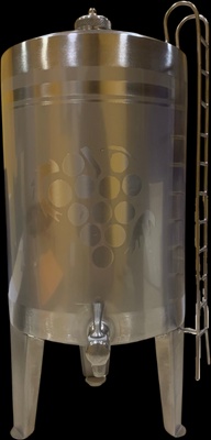 Cuba Inox con patas 10L