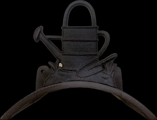 Portamanguera hierro regadera 25x12x19