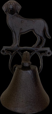 Campana Hierro Perro y Gato 14x15x24 cm