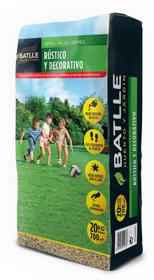 Semilla Batlle Cesped Formula Rustico 20 kg