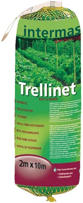 Malla Entutorar Cultivos Trellinet 2 x 10 Metros
