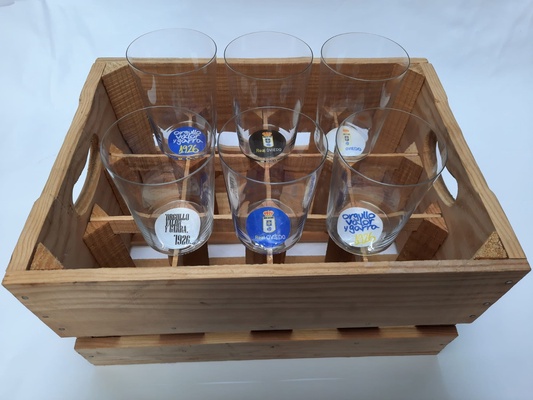 Vaso Sidra Real Oviedo Extrafino Sella 50 Cl caja 6 unidades