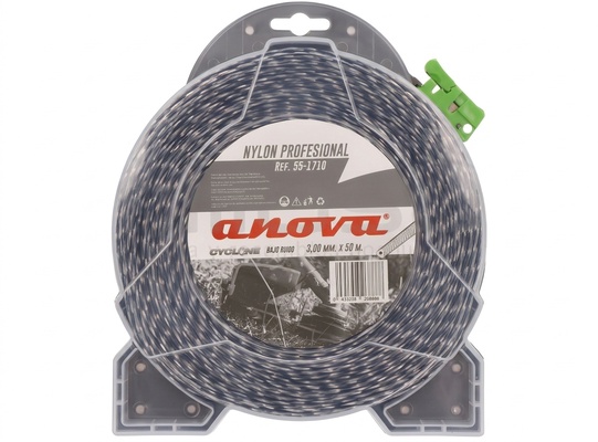 Hilo Desbrozadora Nylon Cyclone 3mm 50 Metros