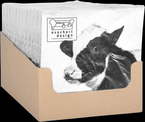 Servilletas de Papel Animales de Granja 25x25