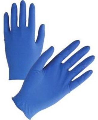 Guantes Jupiter Nitrilo Azul T7 100 Uds