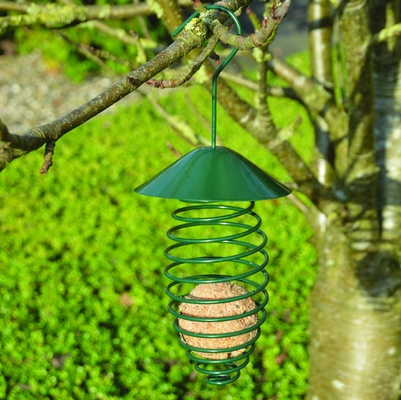 Comedero para Pajaros Muelle con Techo