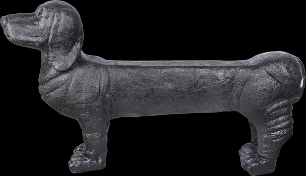 Banco Jardin Dise�o Perro Salchicha