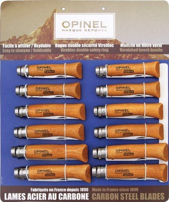 Tabla 12 Cuchillos  Opinel Carbono T085