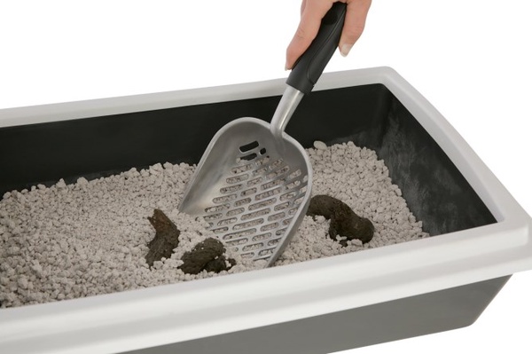 Pala Aluminio Arenero Gato 35x14 cm