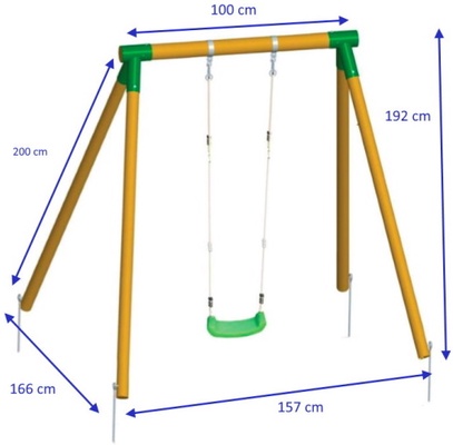 Columpio Masgames Kila Individual