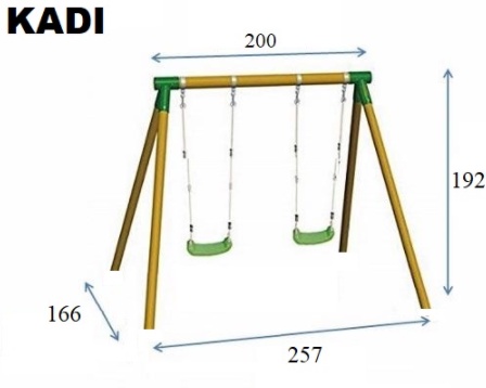 Columpio Masgames Kadi Doble
