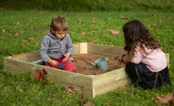 Arenero Masgames Oben Cubierta Madera M