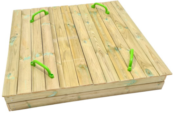 Arenero Masgames Oben Cubierta Madera Rectangular