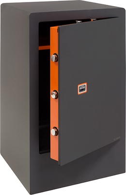 Caja Fuerte Sobreponer Plus c Zocalo 620x385x360 Electronica con Llave 68L