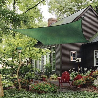 Toldo Vela 5,5x5,5 m  Verde