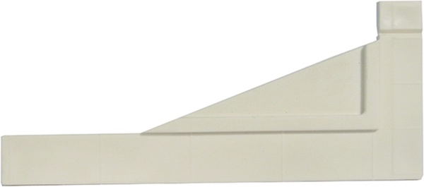 Fijacion Perfix 6x14 cm Blanco