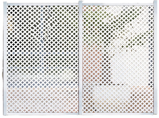 Panel Celosia Privat Blanco 1x2 Metros Panel Celosia Privat Blanco 1x2 Metros