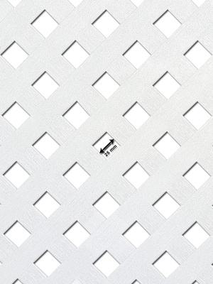 Panel Celosia Privat Blanco 1x2 Metros