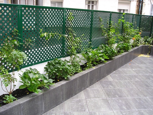 Panel Celosia Privat Verde 1x2 Metros