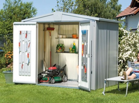 Caseta Europa 244 x 84 x 203 plata