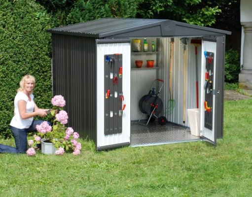 Caseta Europa 316 x 156 x 209 gris oscuro