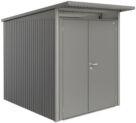 Caseta AvantGarde 180 x 220 x 218 gris cuarzo con doble puerta Caseta AvantGarde 180 x 220 x 218 gris cuarzo con doble puerta