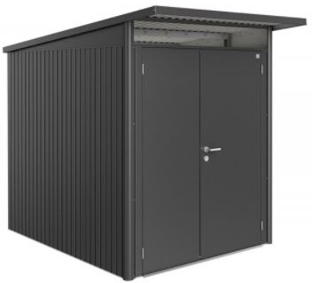 Caseta AvantGarde 180 x 260 x 218 gris oscuro con doble puerta