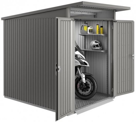 Caseta AvantGarde 180 x 380 x 222 gris cuarzo con doble puerta