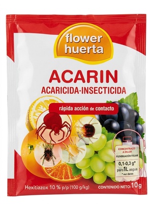 Acaricida Larvicida Acarin Flower 10 gr Acaricida Larvicida Acarin Flower 10 gr