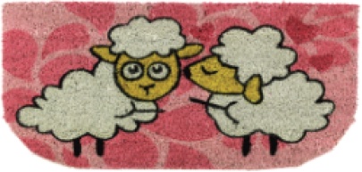 Felpudo Coco 40x70 Ovejas