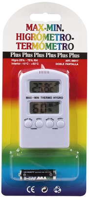 Termometro-Higrometro Digital Plus