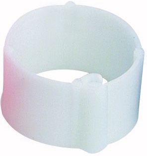 Pack 25 Anillas Clip Blancas 8 mm