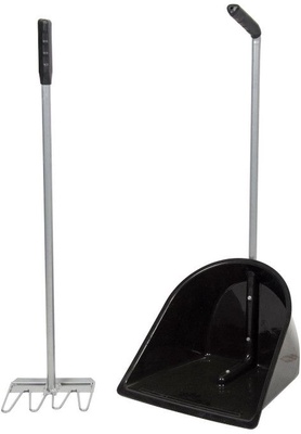 Recogedor Estiercol con Rastrillo