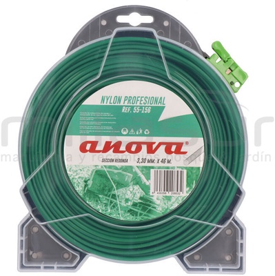 Hilo Desbrozadora Nylon Redondo 3,3mm 46 Metros Hilo Desbrozadora Nylon Redondo 3,3mm 46 Metros