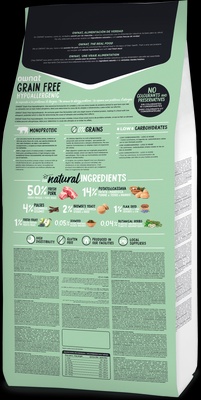 Pienso Perros Ownat Grain Free Hypoallergenic Cerdo 12 kg