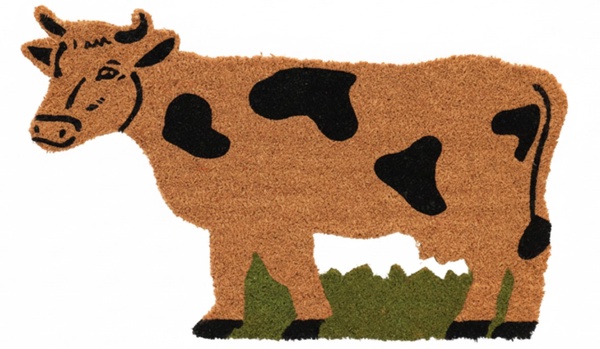Felpudo Coco Dise�o Vaca
